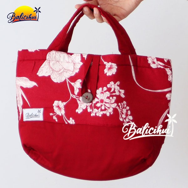 Balicihui Mukena Alina Maroon 2 Mukena Bali Dewasa by Balicihui