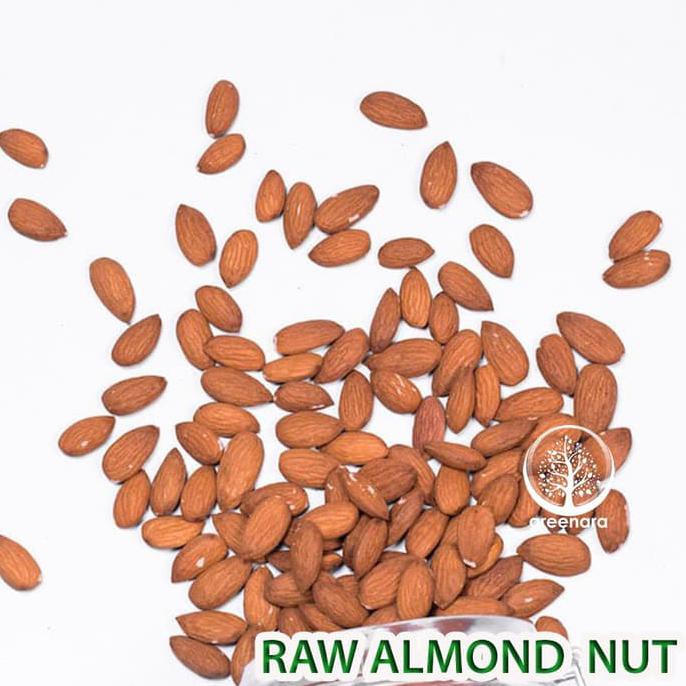 

Kacang Almond Mentah Kupas 500Gr Raw Whole Almond Mentarieka_Shop