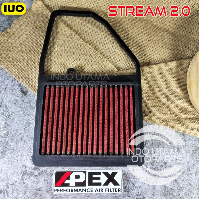 Filter Udara Racing Honda Stream 2.0 (2000-2003) APEX H6210