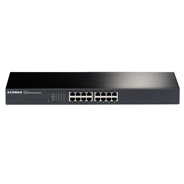 Edimax GS-1016 Unmanaged 16-Port Gigabit Rack-mount Switch