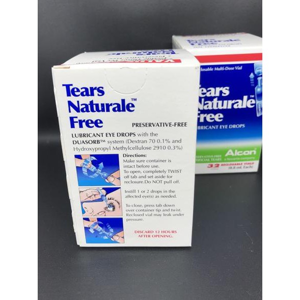 Bagus Dipakai Alcon Tears Naturale Free Lubricant Eye Drops 32 Vial Obat Tetes Mata Ready Stock Shopee Indonesia