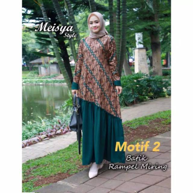 Gamis batik meisya
