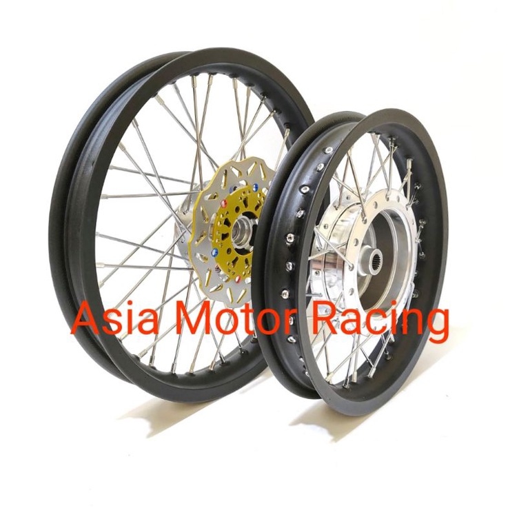 Paketan Velg ring 17 185 ring 14 185 jari jari beat street x-ride paketan ring 14/17 cross trail