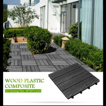 

DURAWOOD DECKTILE BLACK-A 310x310x22 MM