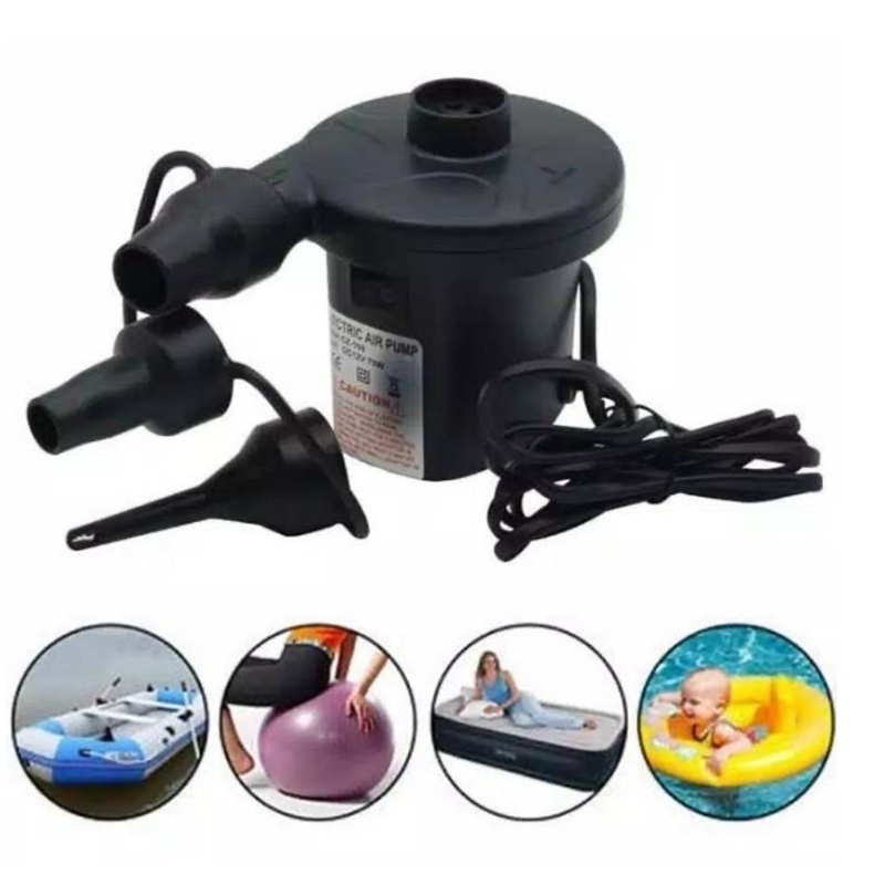 Pompa angin elektrik 3 IN 1 Ac air pump Vacuum blow Sofabed Airbed Pompa udara/ pompa angin listrik portable