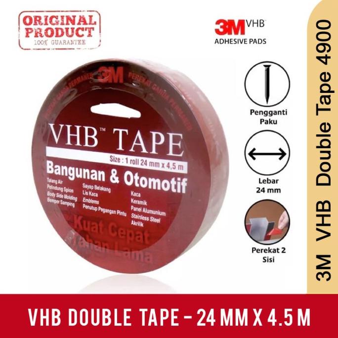 

JUAL MURAH 3M VHB Double Tape , 24 mm x 4.5 M