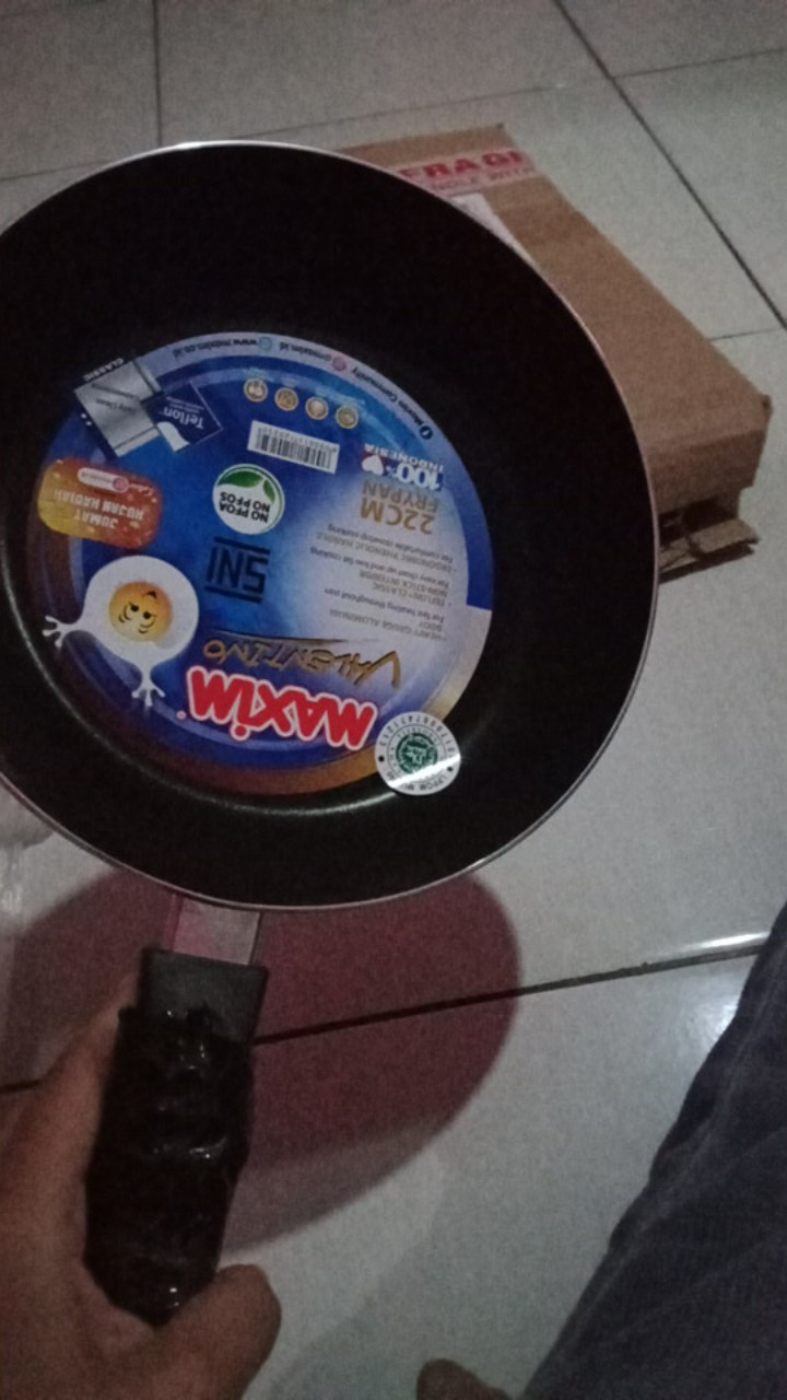 Wajan Teflon Maxim Valentino 12cm,18cm,20cm,22cm