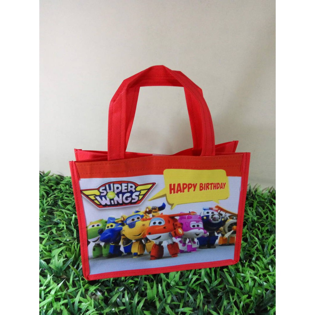 TERMURAH , Tas Ulang Tahun Anak Murah / Goodie Bag Ultah Murah / Tas Ultah Murah BE TE ES BTS- black-pinkz blekping korea