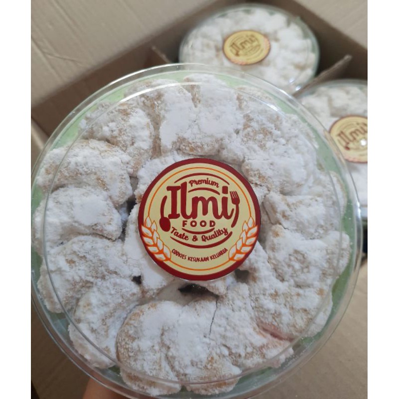 

Putri Salju Kacang Mente Cookies Premium Kue Kering dari ILMI FOOD