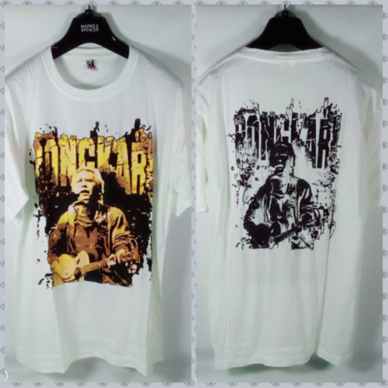 Kaos Iwan Fals Bongkar Putih Limited Edition