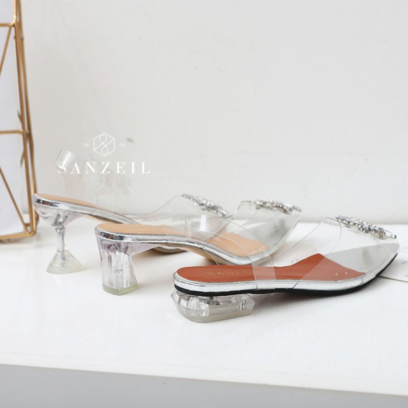 SANZEIL Crystal Flat Shoes 0004