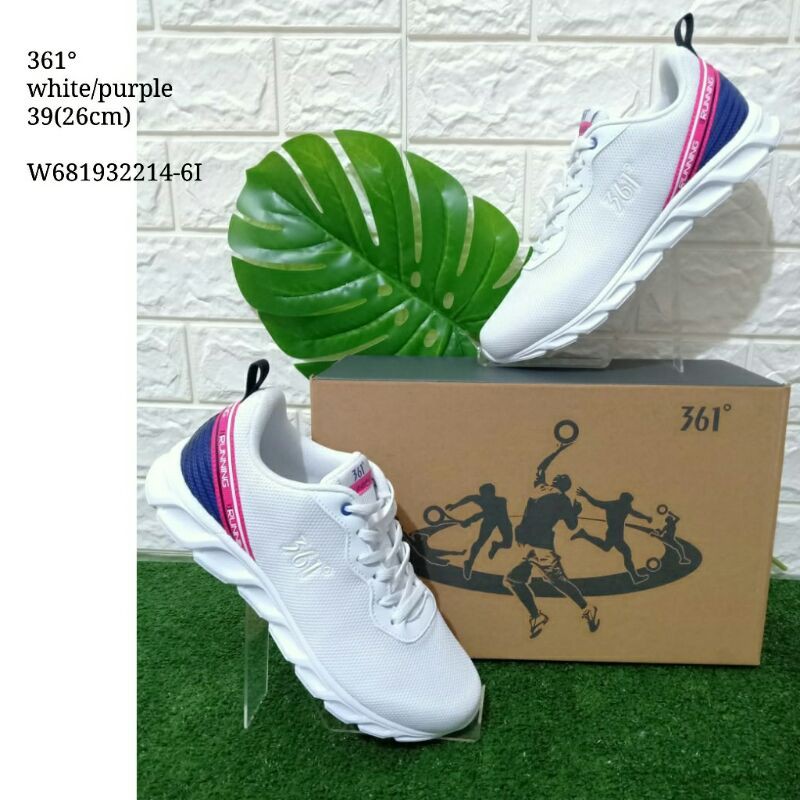 FILLYS : SEPATU RUNNING SHOES 361 DEGREES MEN WOMEN BRAND MATAHARI 361°