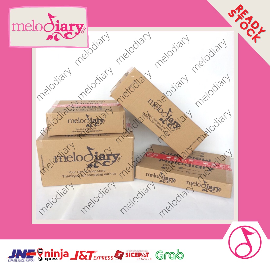 

Box untuk Extra Packing (Box dengan logo MELODIARY)
