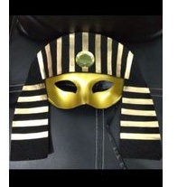 topeng Mesir pharaoh pesta kostum halloween egypt mask