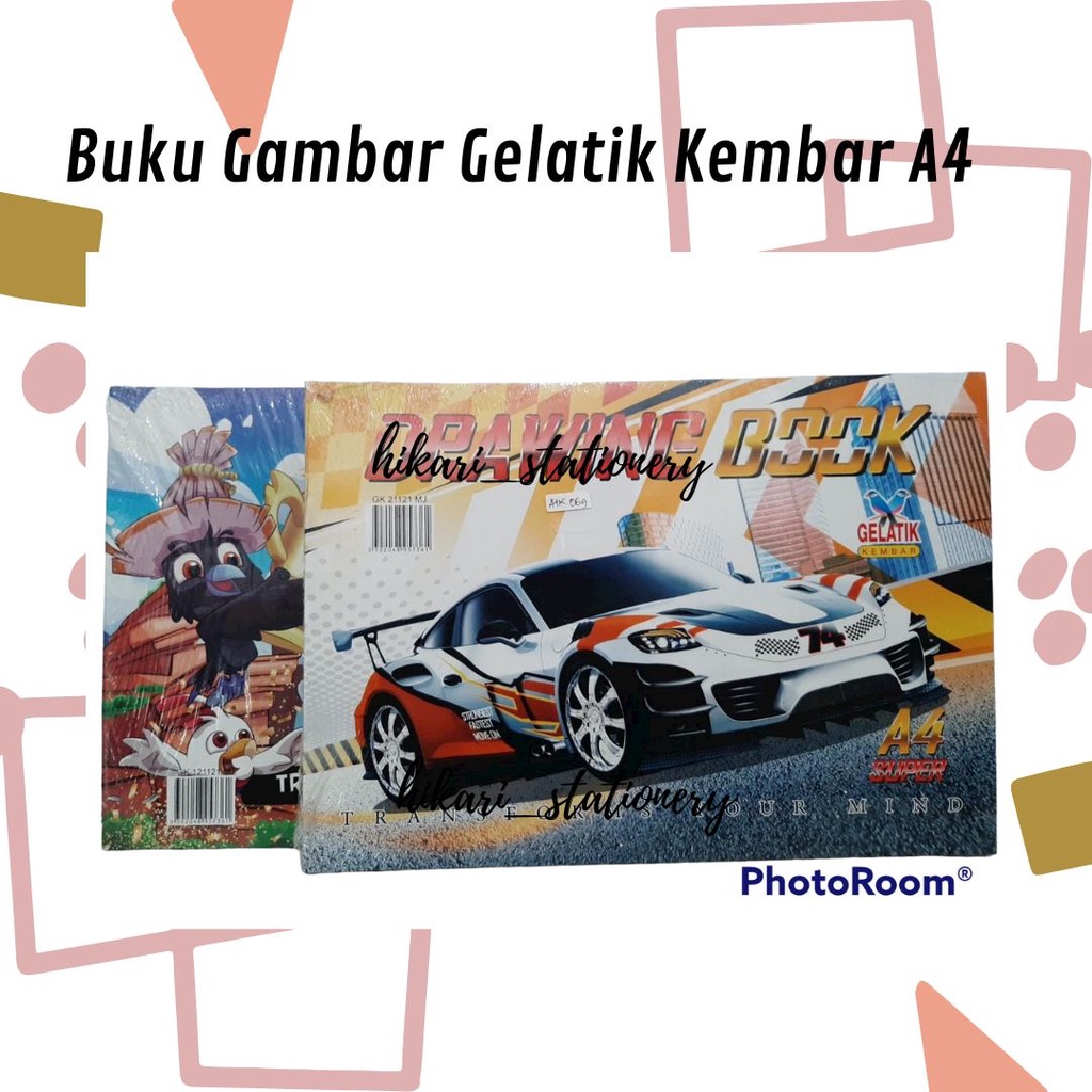 

BUKU GAMBAR A4//BUKU GAMBAR MURAH//BUKU GAMBAR GELATIK KEMBAR//