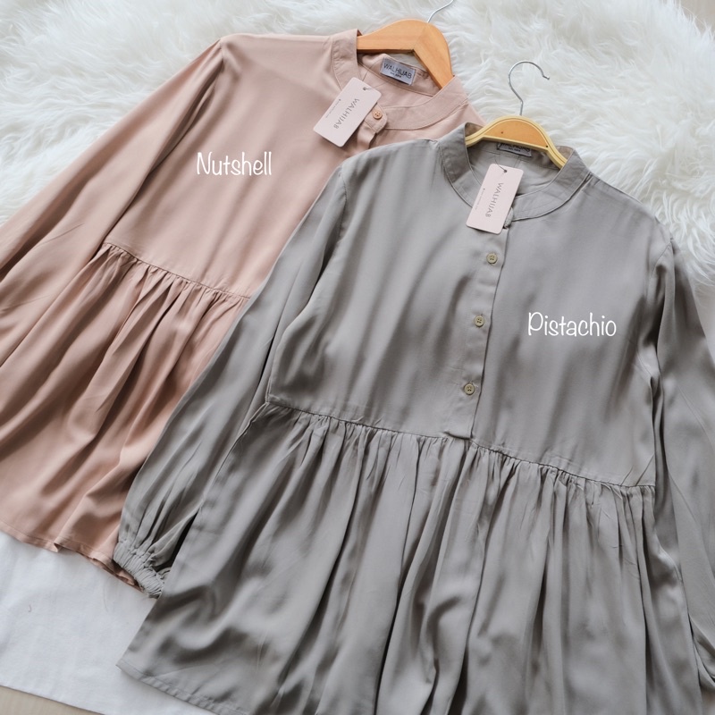 AMANDA BLOUSE - atasan wanita rayon twill