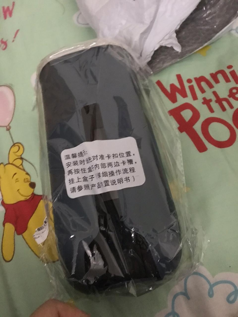 Dispenser Kantong Sampah Model Ditempel Pada Dinding, Bahan Plastik