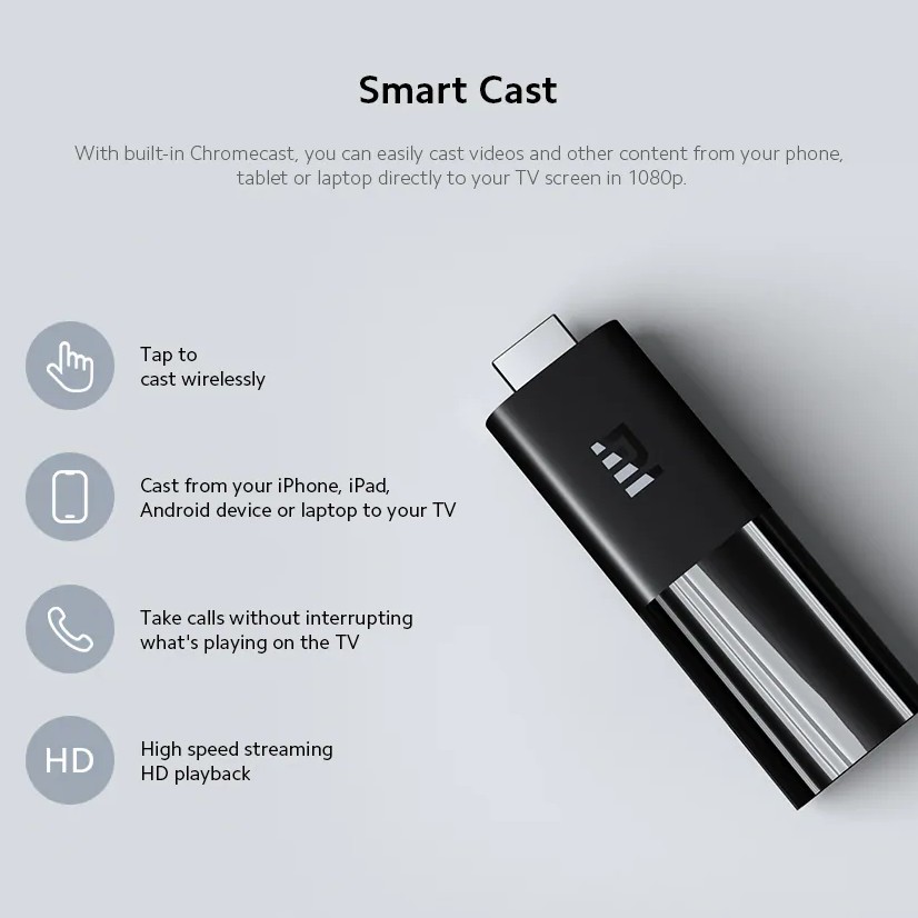 XiaoMi Mi TV Stick Android TV HDR Quad Core HDMI Seperti Mi box S