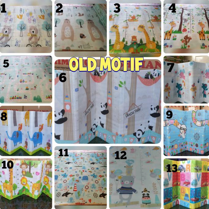 Matras lipat / tikar lipat / playmat anak