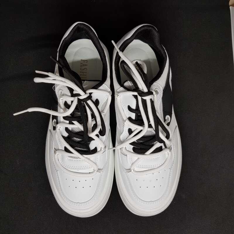 RYX - Plain White Sepatu Sneakers Wanita Fashion Casual / Olahraga (NO BOX) - Ori Import