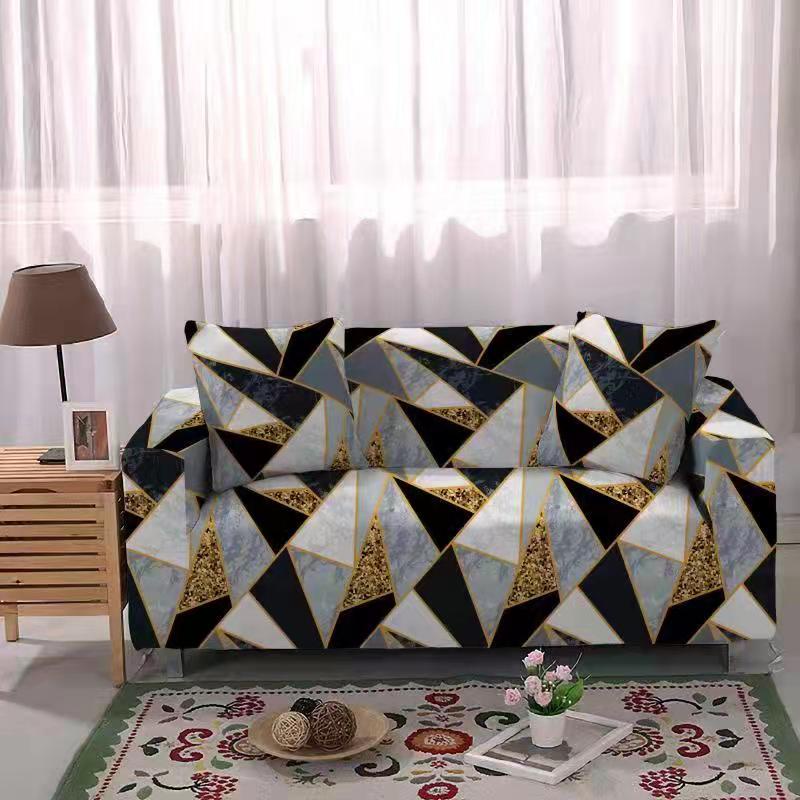 [Gratis Ongkir] Cover Sofa Sarung Sofa 1/2/3/4 Seater Sofa Cover Elastic Sarung bantal sofa Cushion Protector Cover