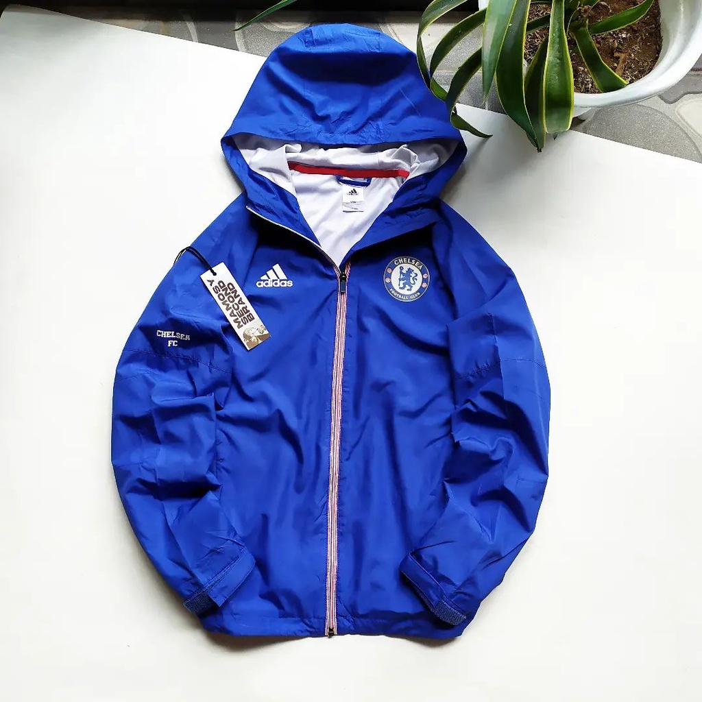 ADIDAS CFC WINDBREAKER JACKET | JAKET PARASUT CHELSEA
