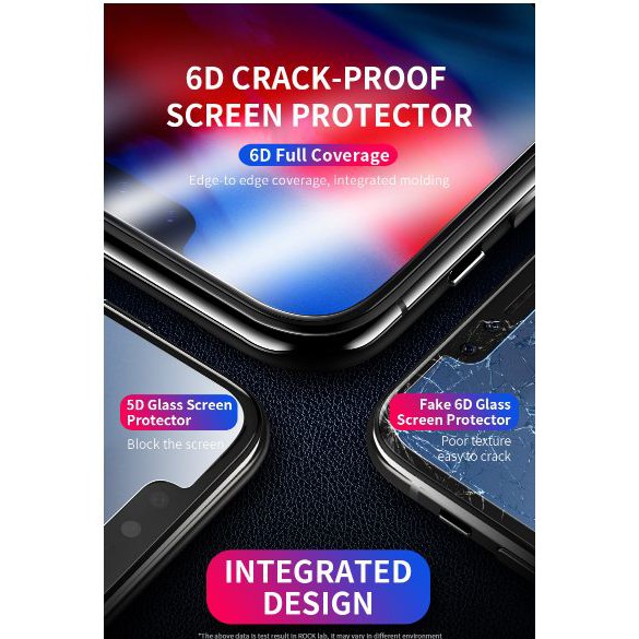 Tempered Glass iPhone XR ROCK HD Full 0.26MM iPhone XR