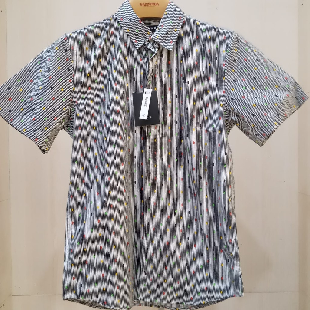 Kemeja Pria Baverre / Kemeja Kasual Hassenda Ori