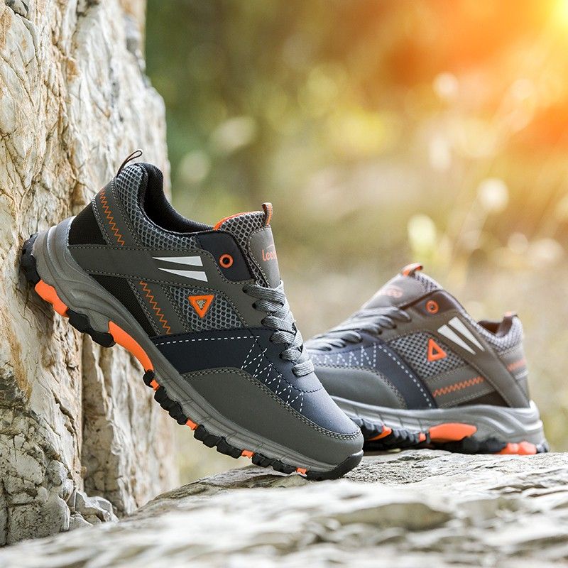Sepatu Hiking Pria by Leedoo Sneakers Gunung Anti Air Outdoor Shoes MH203