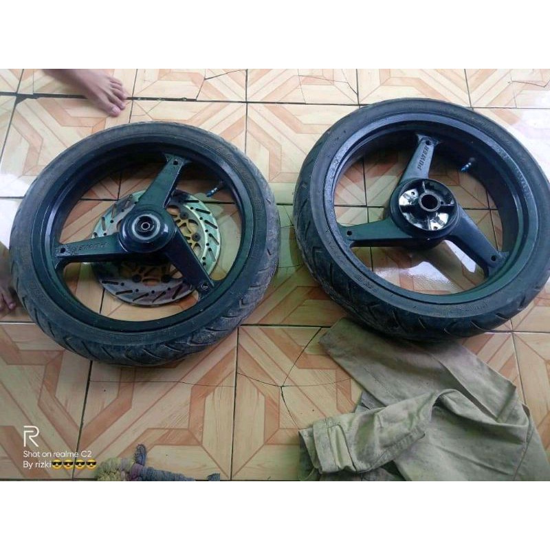 VELG RACING MERK POWER VIXION OLD TAPAK LEBAR (SECOND)