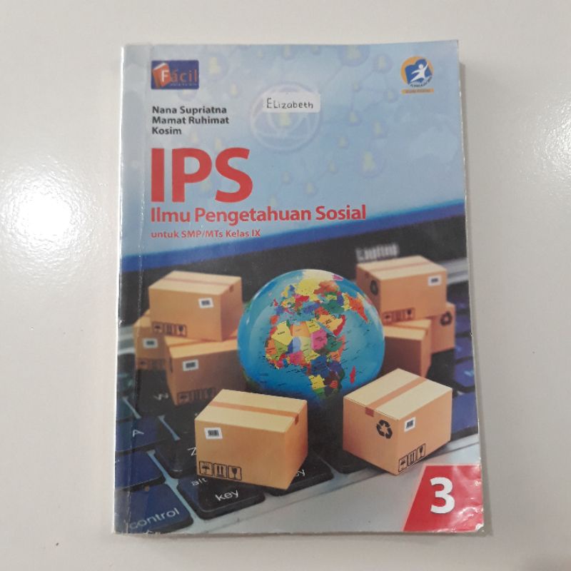 Buku IPS kelas 9 Facil kelas 3 SMP / MTs