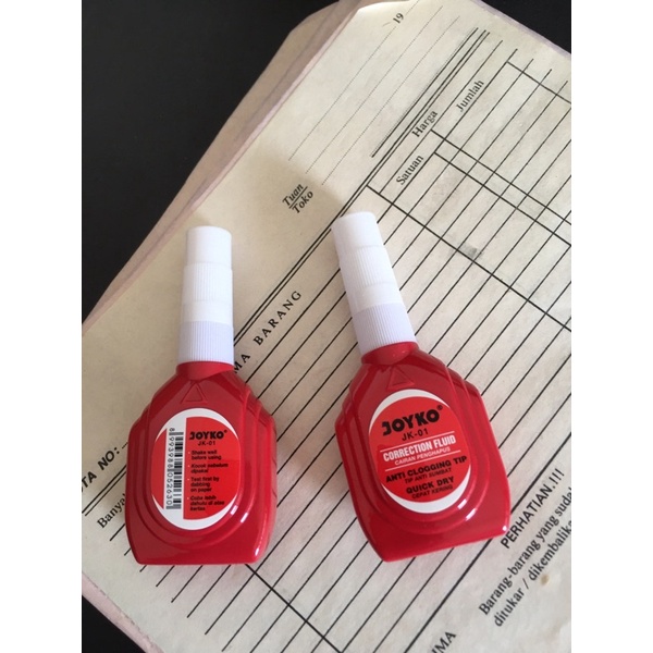 

eceran tip ex joyko jk01 harga per piece