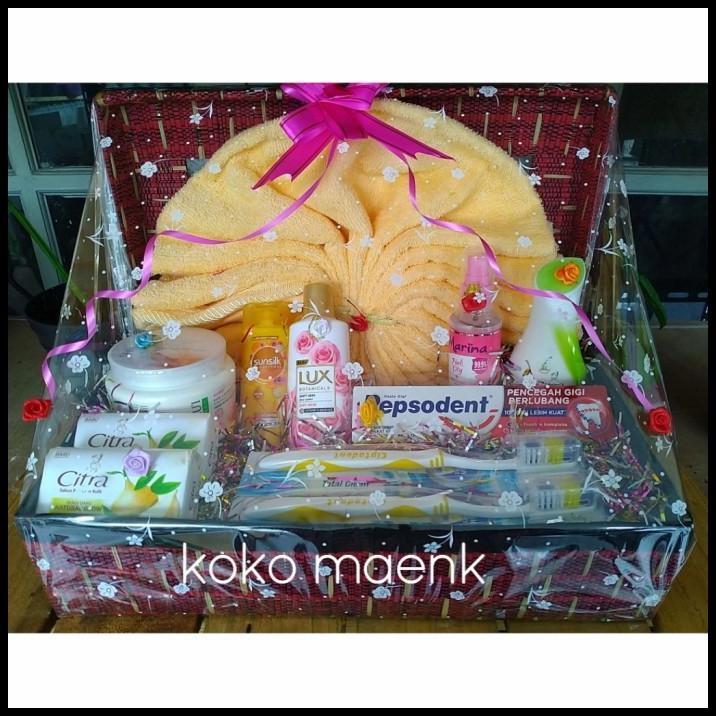 Jual Seserahan Kado Hadiah Pernikahan Alat Mandi Handuk Box Shopee