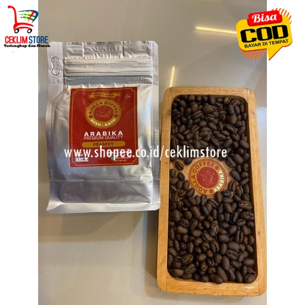 

Kopi Arabika Peaberry Gayo 100Gr