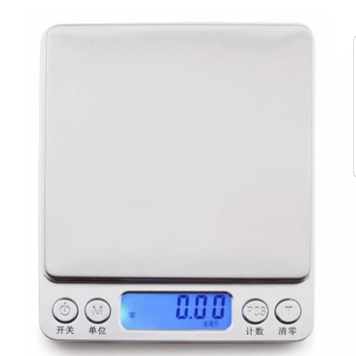 Jual TIMBANGAN DAPUR / TIMBANGAN MINI DIGITAL / TIMBANGAN DAPUR DIGITAL - SILVER terbaik