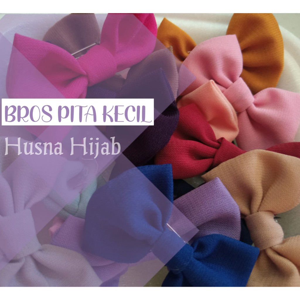 [ORI BY HUSNA HIJAB] ( Souvenir ) Bros Pita Kecil Murah / Bros Pita Kecil Wolfis