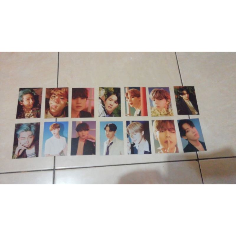 PHOTOCARD HYBE INSIGHT BTS NAMJOON SEOKJIN SUGA YOONGI JHOPE JIMIN V TAEHYUNG JUNGKOOK