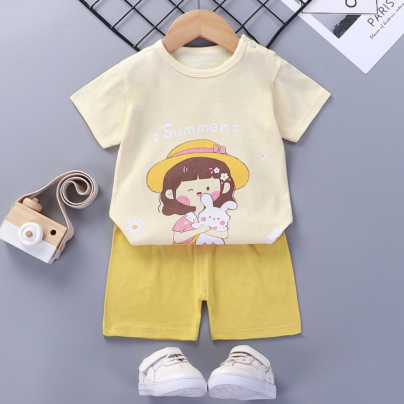 Hansen Gallery Setelan Kaos Anak Pakaian Anak Import HG Pendek