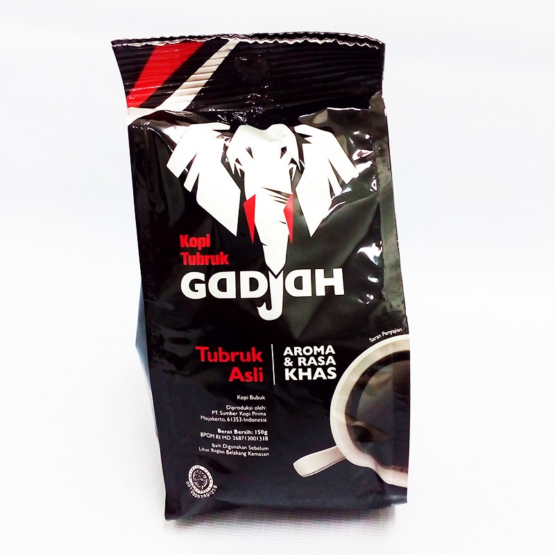 

Gadjah Kopi Tubruk Asli Pouch 138Gr