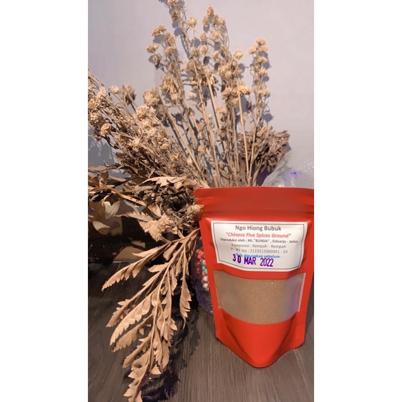 

Ngo Hiong bubuk (chinese five spices ground) 75 gram