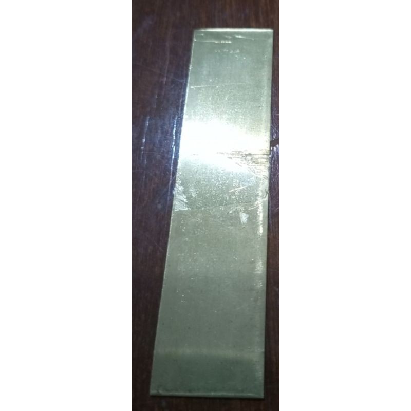 

plat kuningan untuk bahan bet nama / name tag