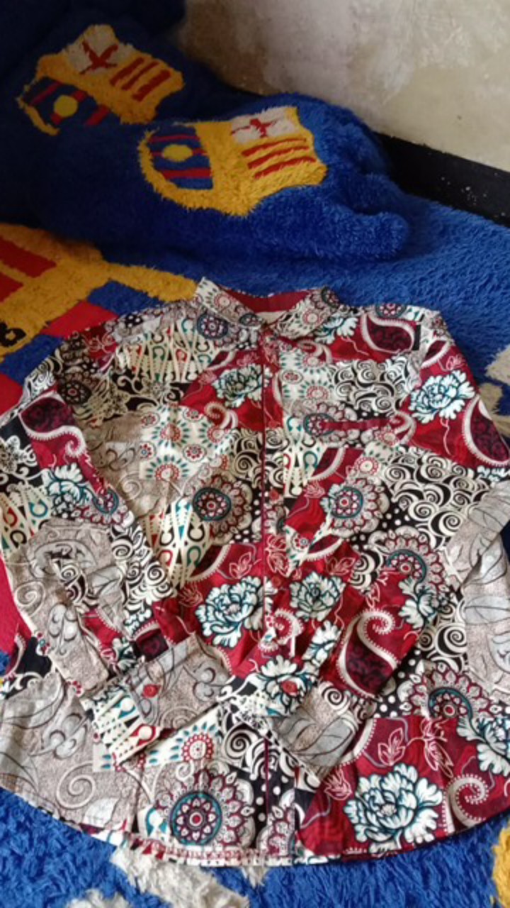 Lovia Man Long Standar & Jumbo - Kemeja Batik Lengan Panjang Pria