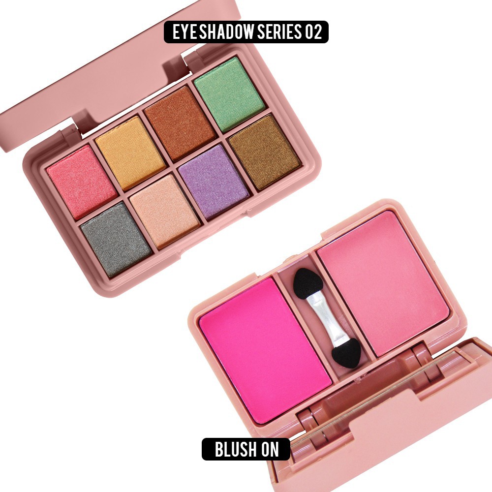 XI XIU Fashion 8 Eyeshadow &amp; 2 Blush On