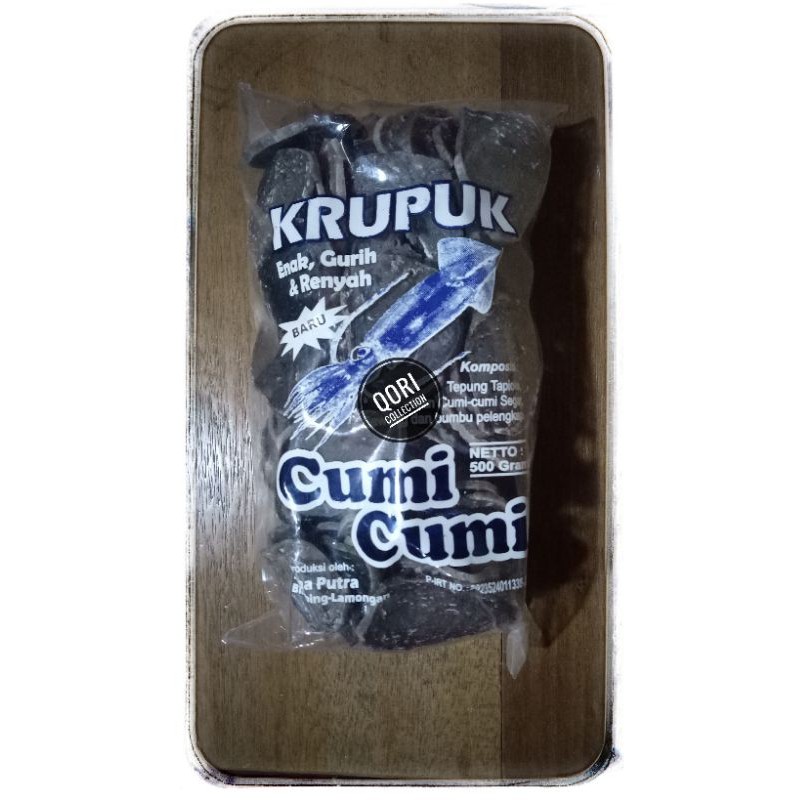 

kerupuk cumi-cumi enak gurih dan renyaahh..kemasan 500gr