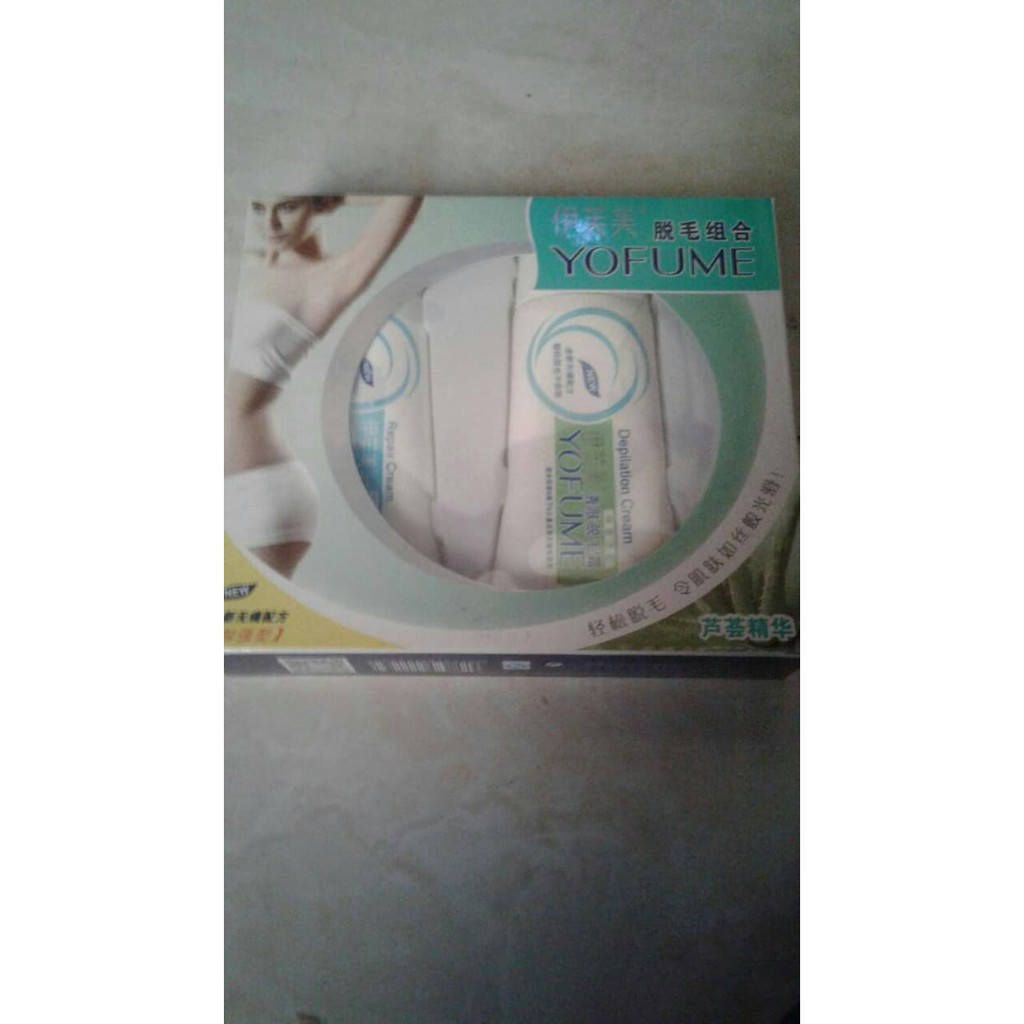 Cream Perontok Bulu Permanen Aman Yofume Asli