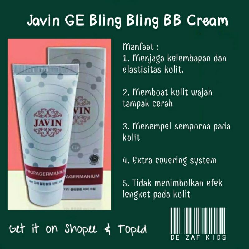 Javin GE Bling Bling BB Cream