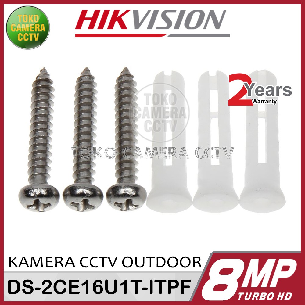 KAMERA CCTV HIKVISION OUTDOOR 8MP ULTRA HD 4K