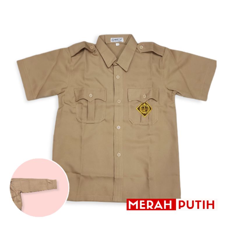 Baju Pramuka Rapilo SMP SMA Penggalang Penegak Pembina Cowok Cewek Panjang Pendek