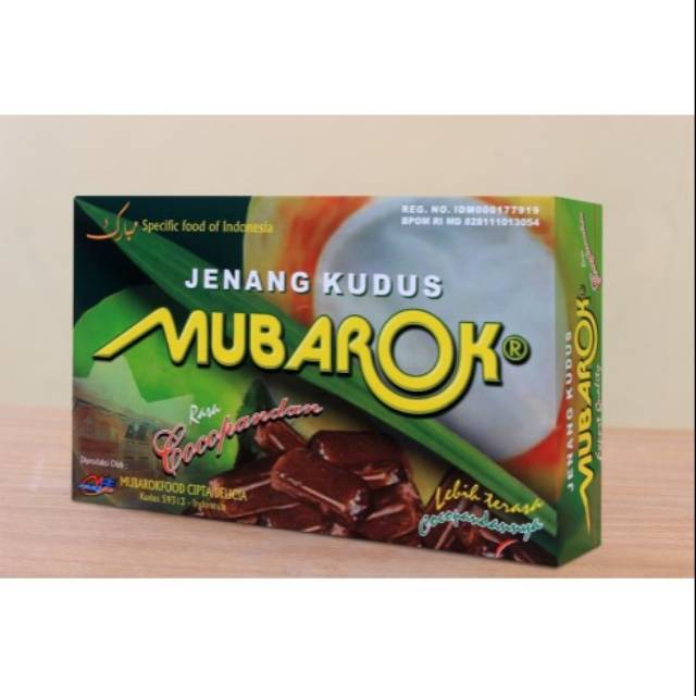 

JENANG DODOL KUDUS MUBAROK RASA COCOPANDAN, ISI 12 PCS