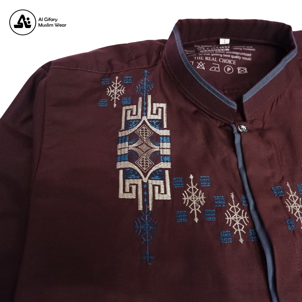 Baju Koko Casual Dewasa Lengan Panjang